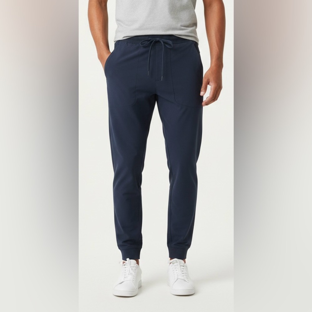 Lululemon Navy Blue ABC Warpsstream Joggers Size Medium